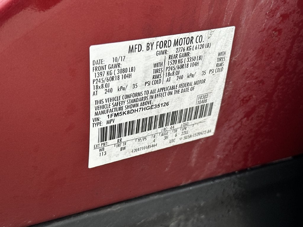 2017 Ford Explorer XLT