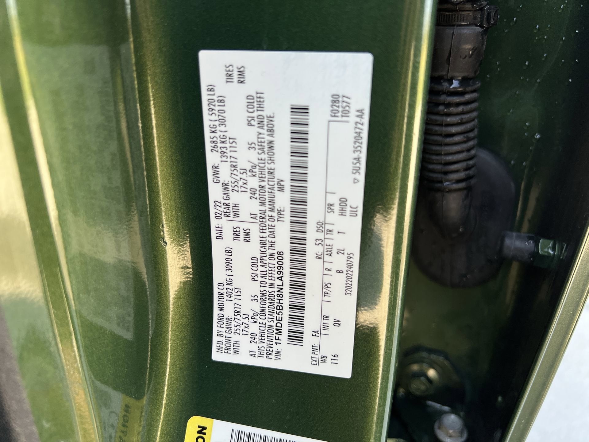 2022 Ford Bronco Base