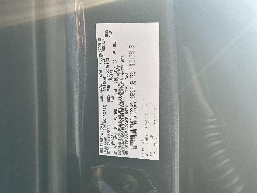 2016 Ford F-150 XLT