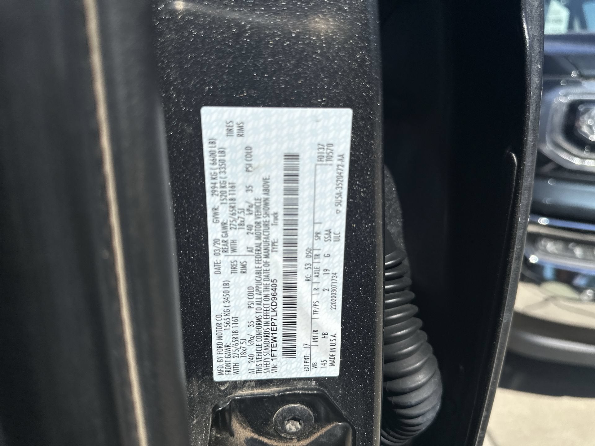 2020 Ford F-150 LARIAT
