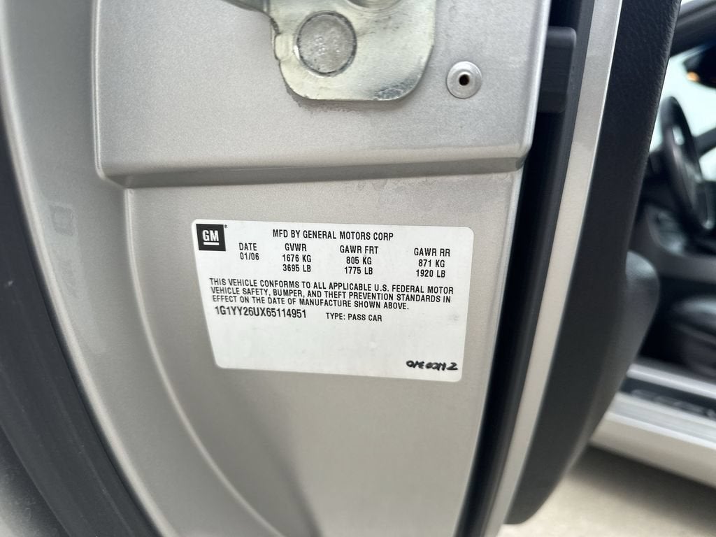 2006 Chevrolet Corvette Base