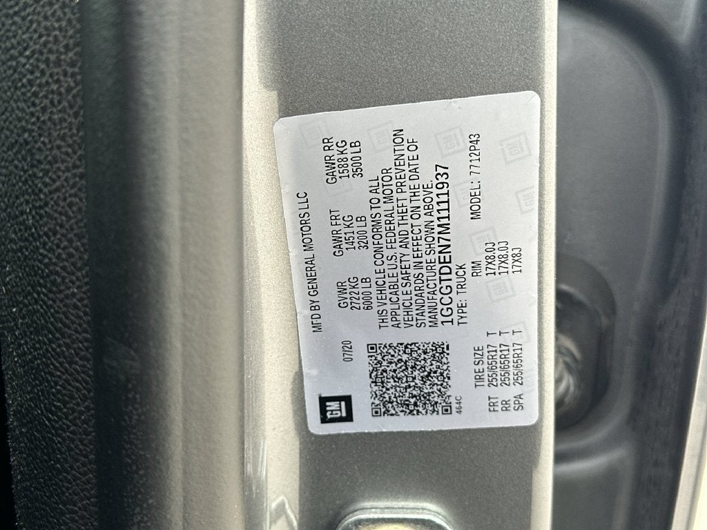 2021 Chevrolet Colorado 4WD Z71