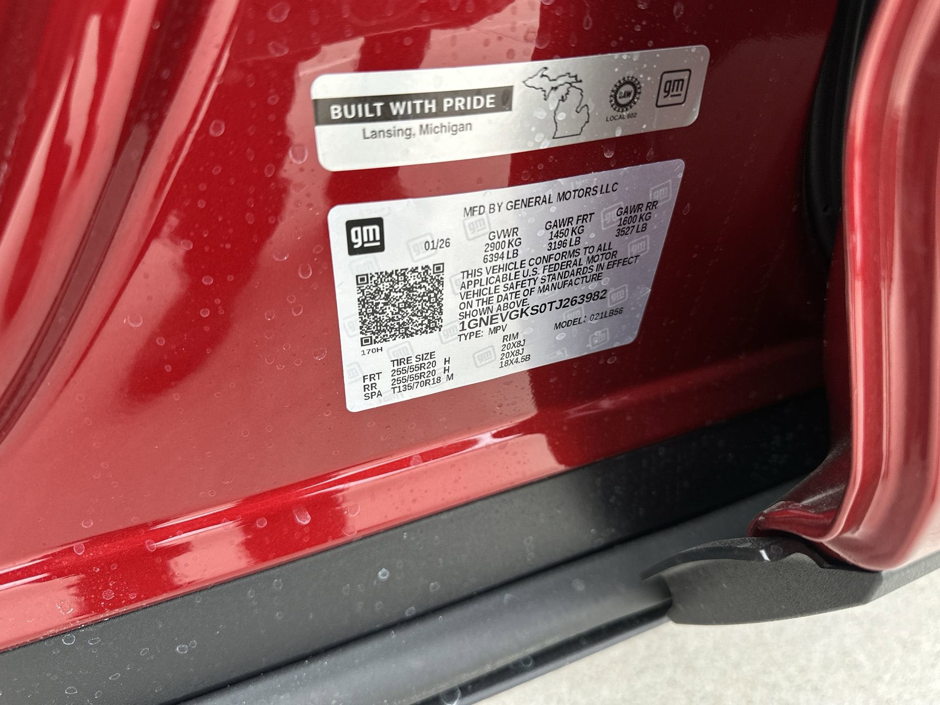 2026 Chevrolet Traverse LT