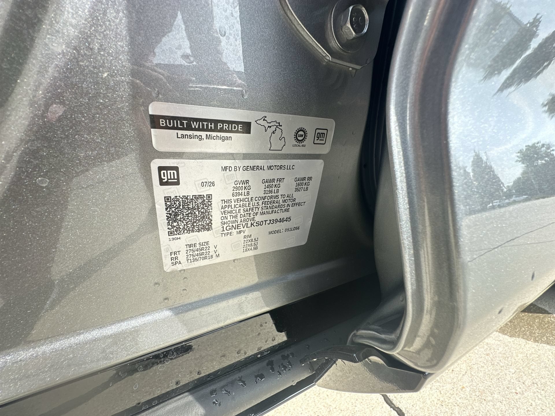 2026 Chevrolet Traverse RS