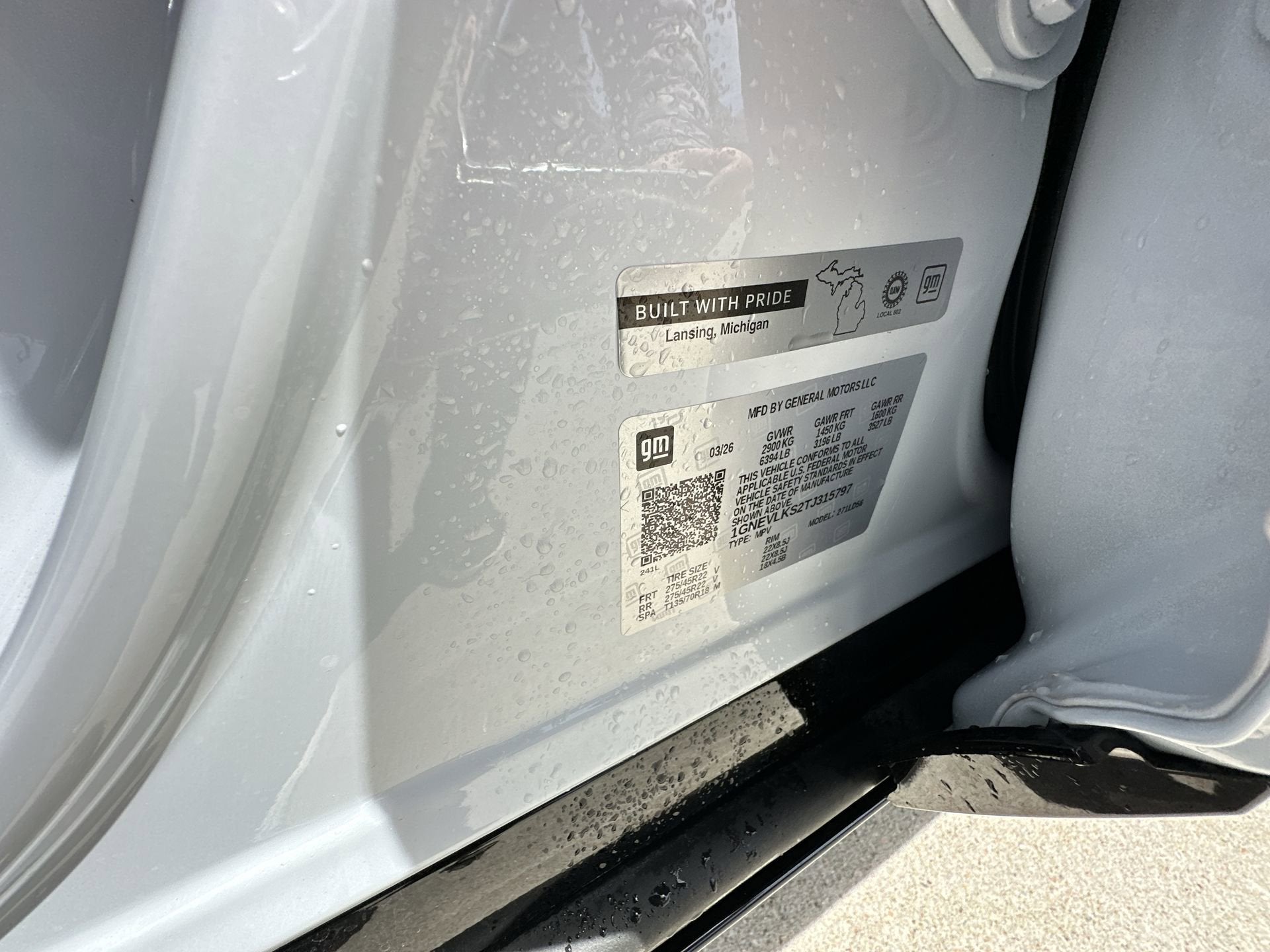 2026 Chevrolet Traverse RS