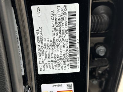 2025 Honda Accord Hybrid Sport