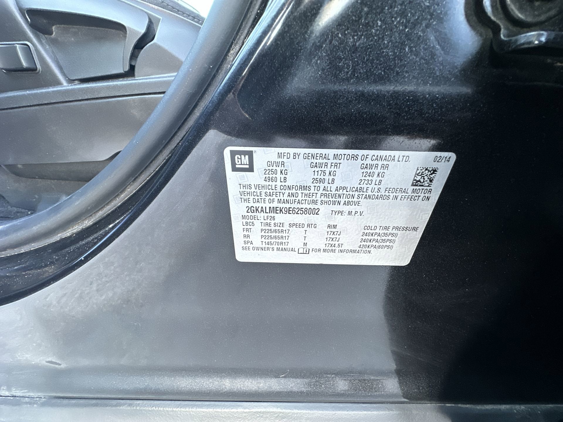 2014 GMC Terrain SLE