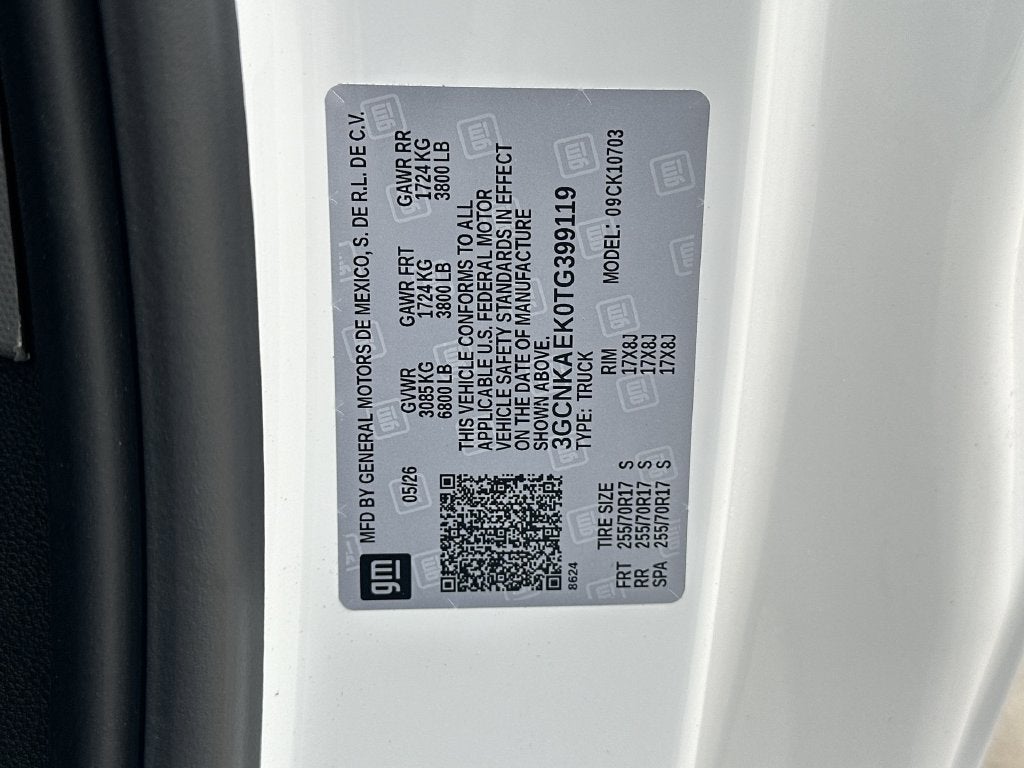 2026 Chevrolet Silverado 1500 WT