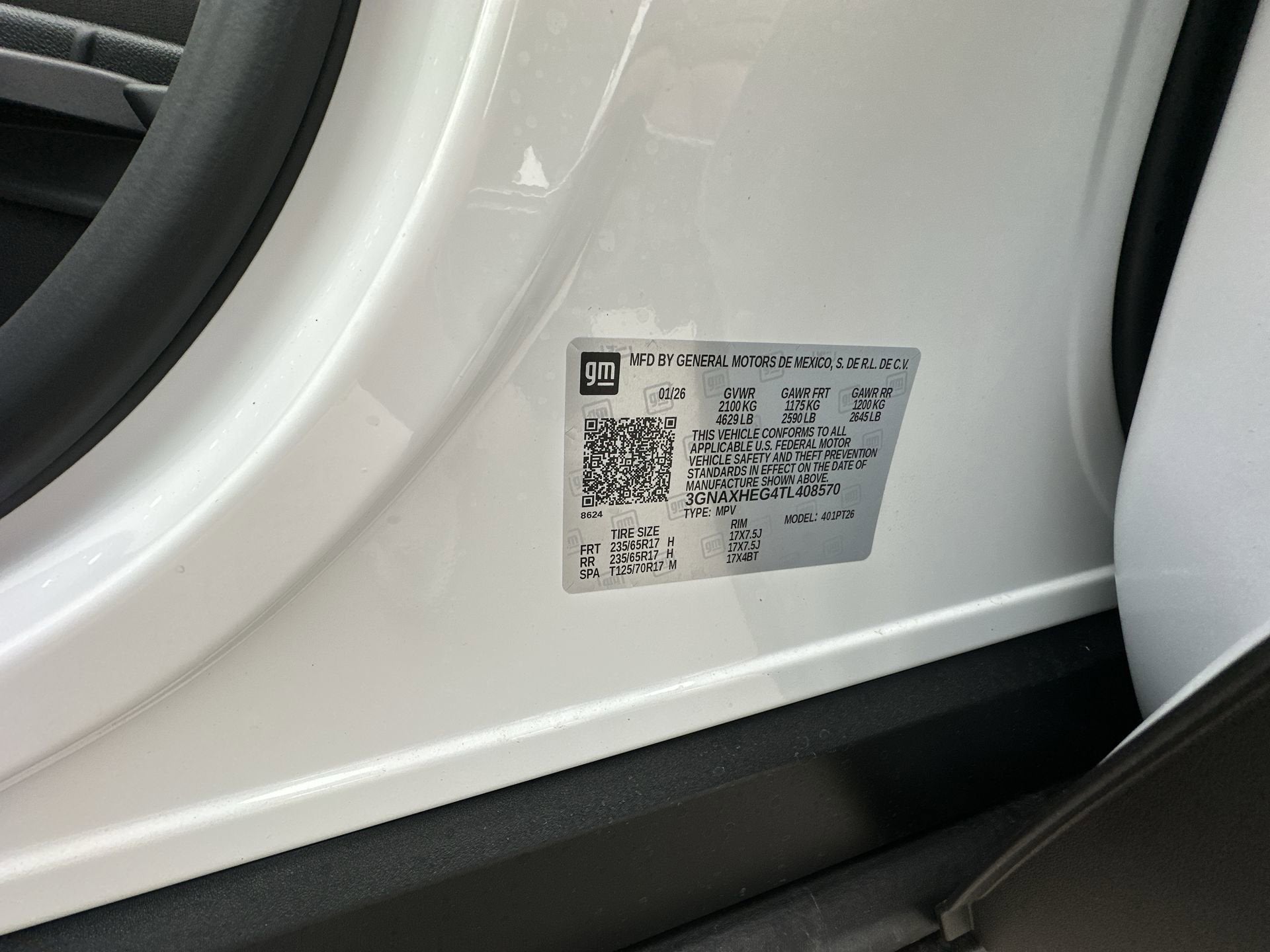 2026 Chevrolet Equinox LT