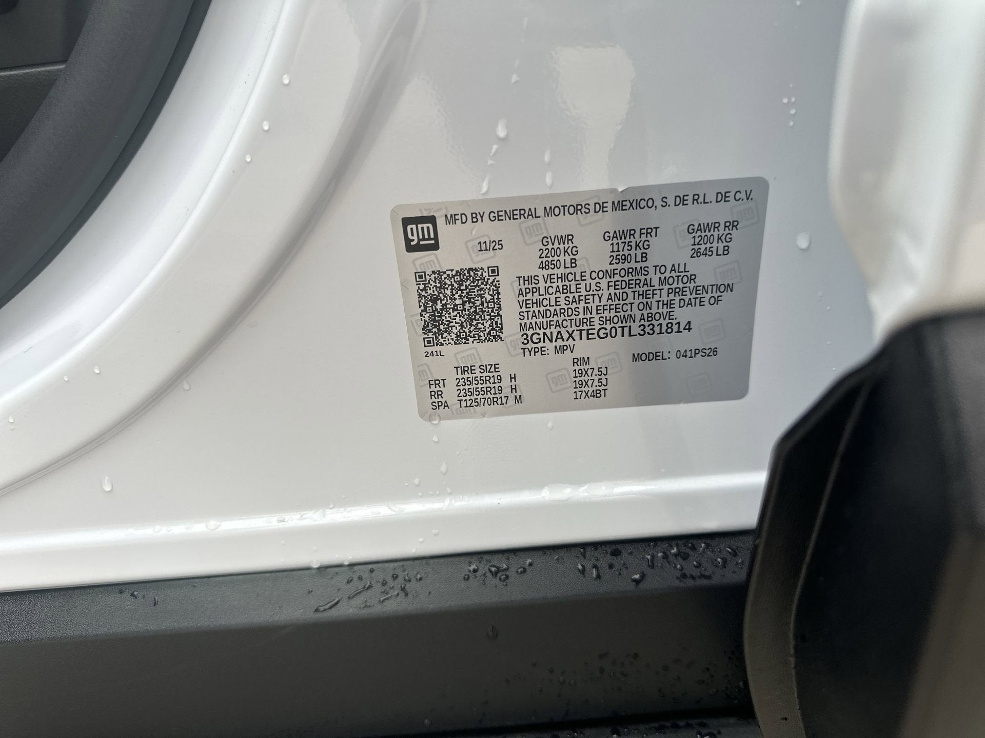 2026 Chevrolet Equinox RS