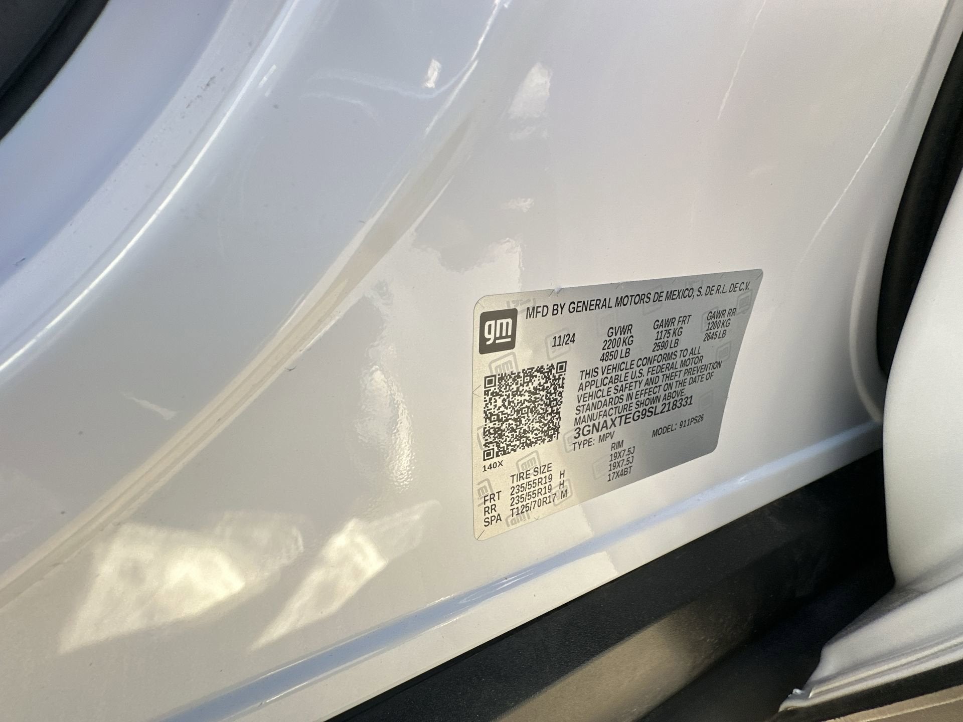 2025 Chevrolet Equinox RS