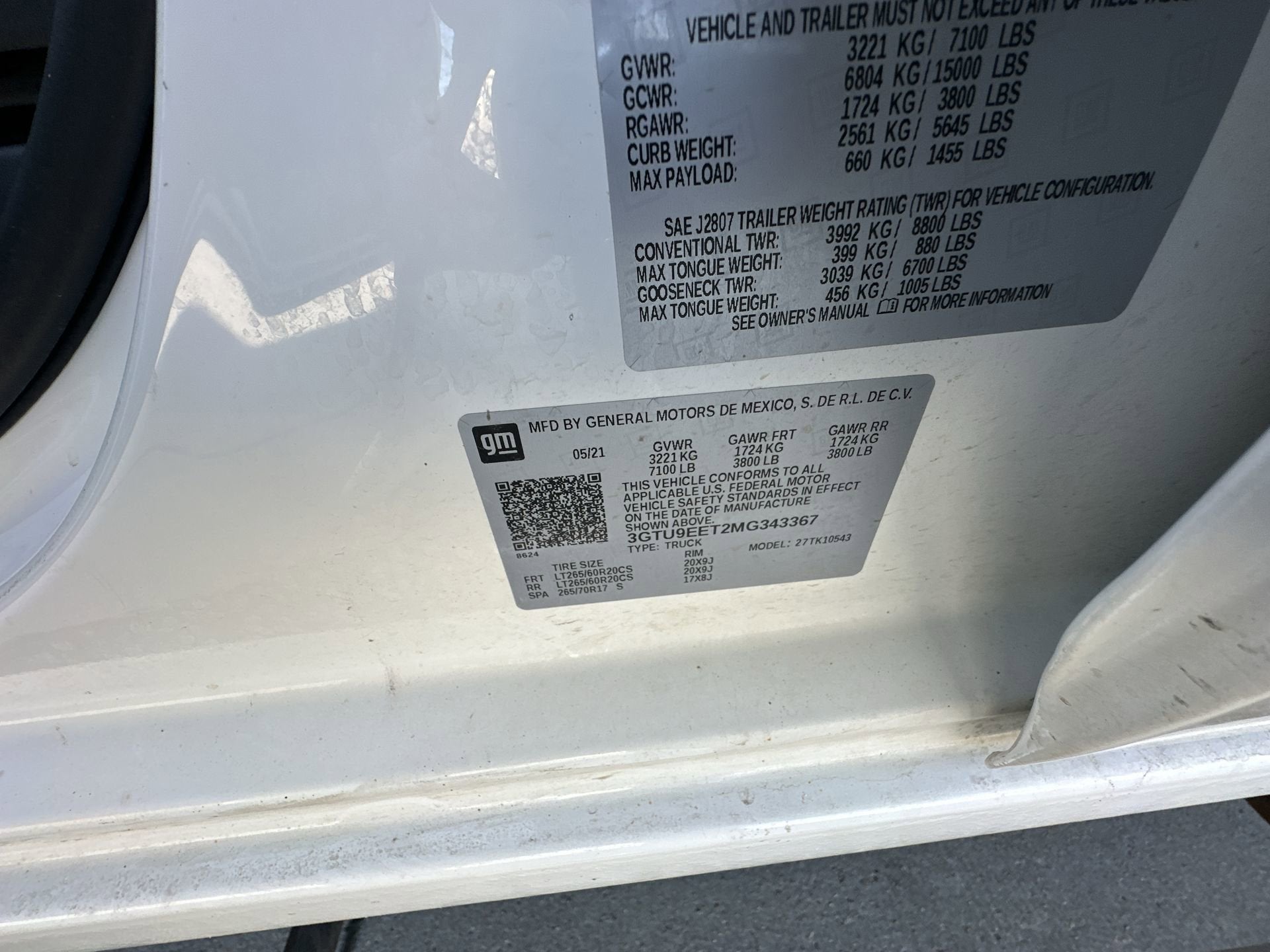 2021 GMC Sierra 1500 AT4