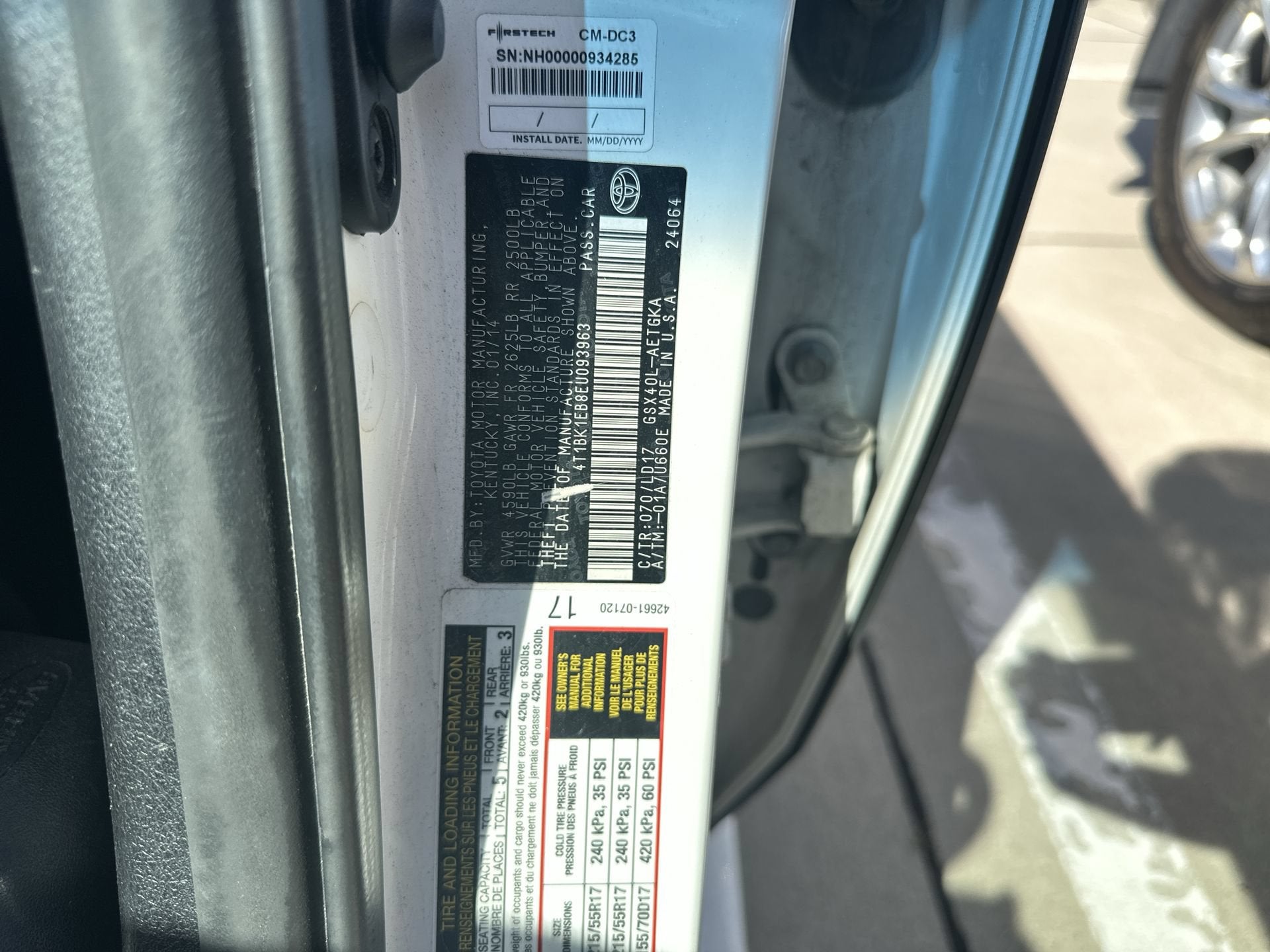 2014 Toyota Avalon XLE