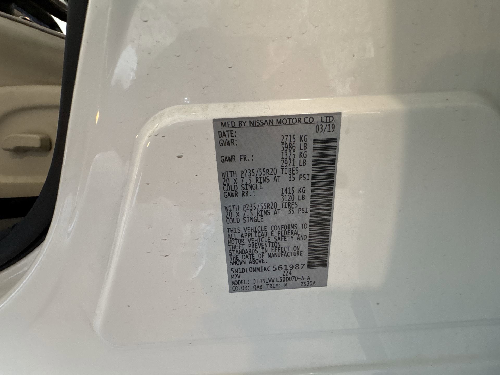 2019 INFINITI QX60 LUXE