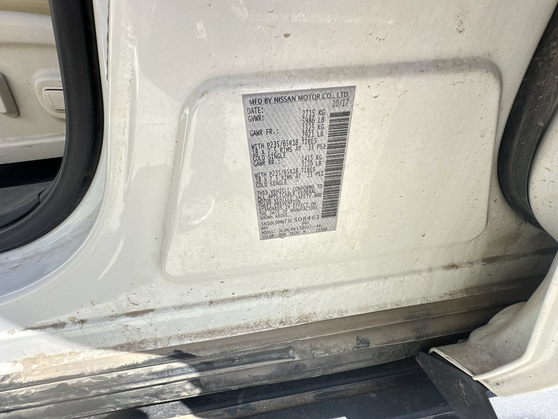 2018 INFINITI QX60 4DR FWD