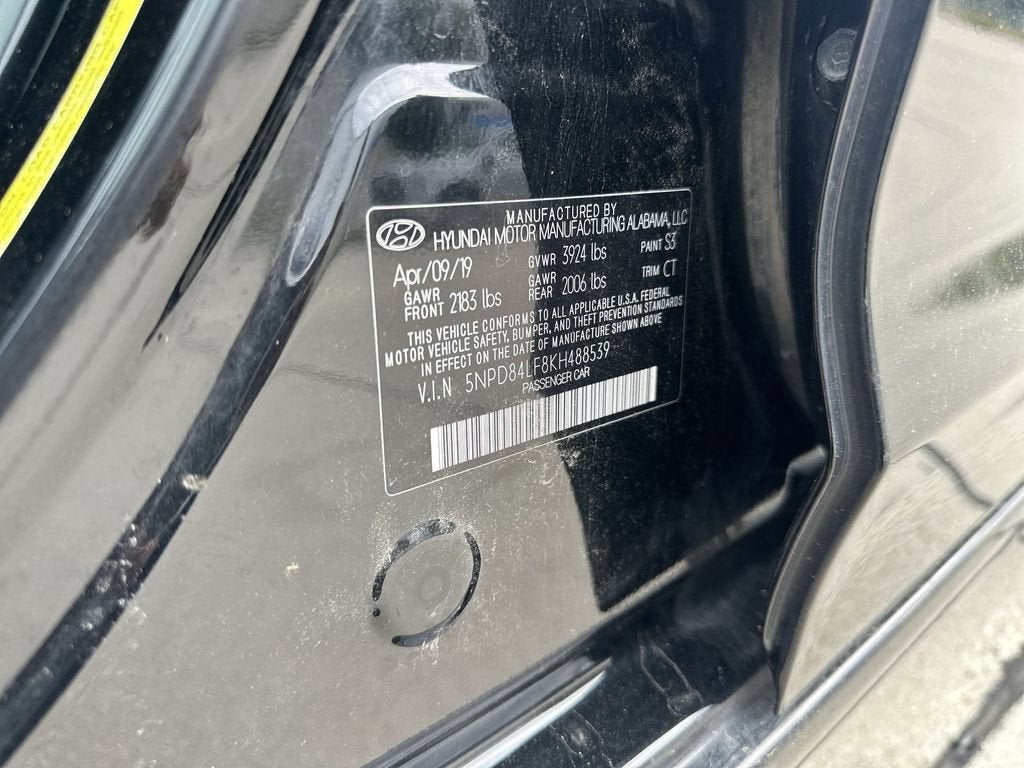 2019 Hyundai Elantra Value Edition
