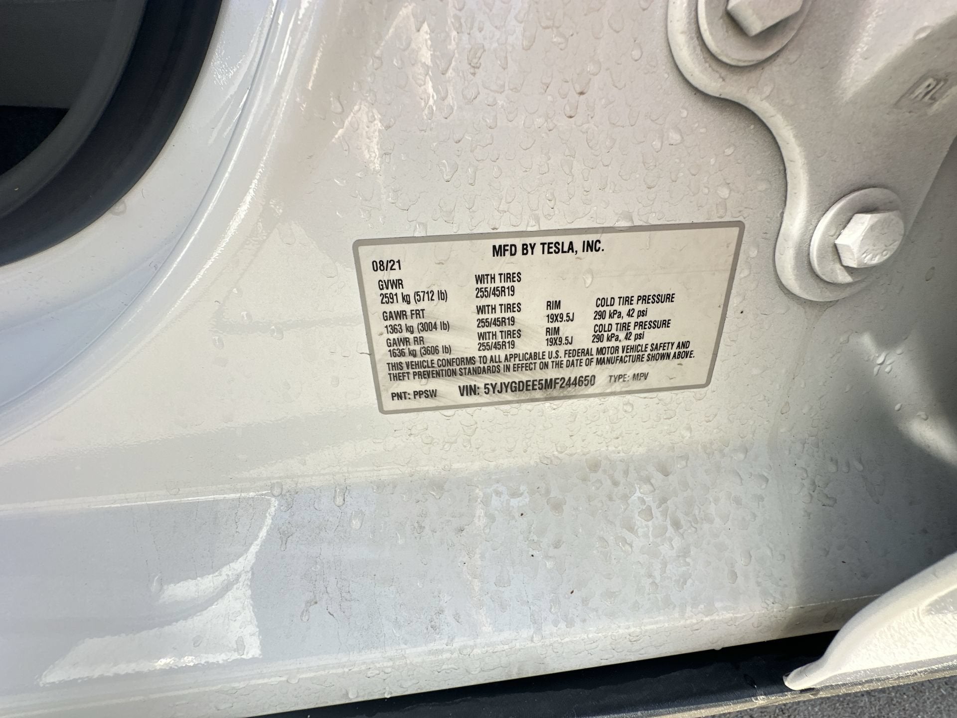 2021 Tesla Model Y Long Range Dual Motor All-Wheel Drive